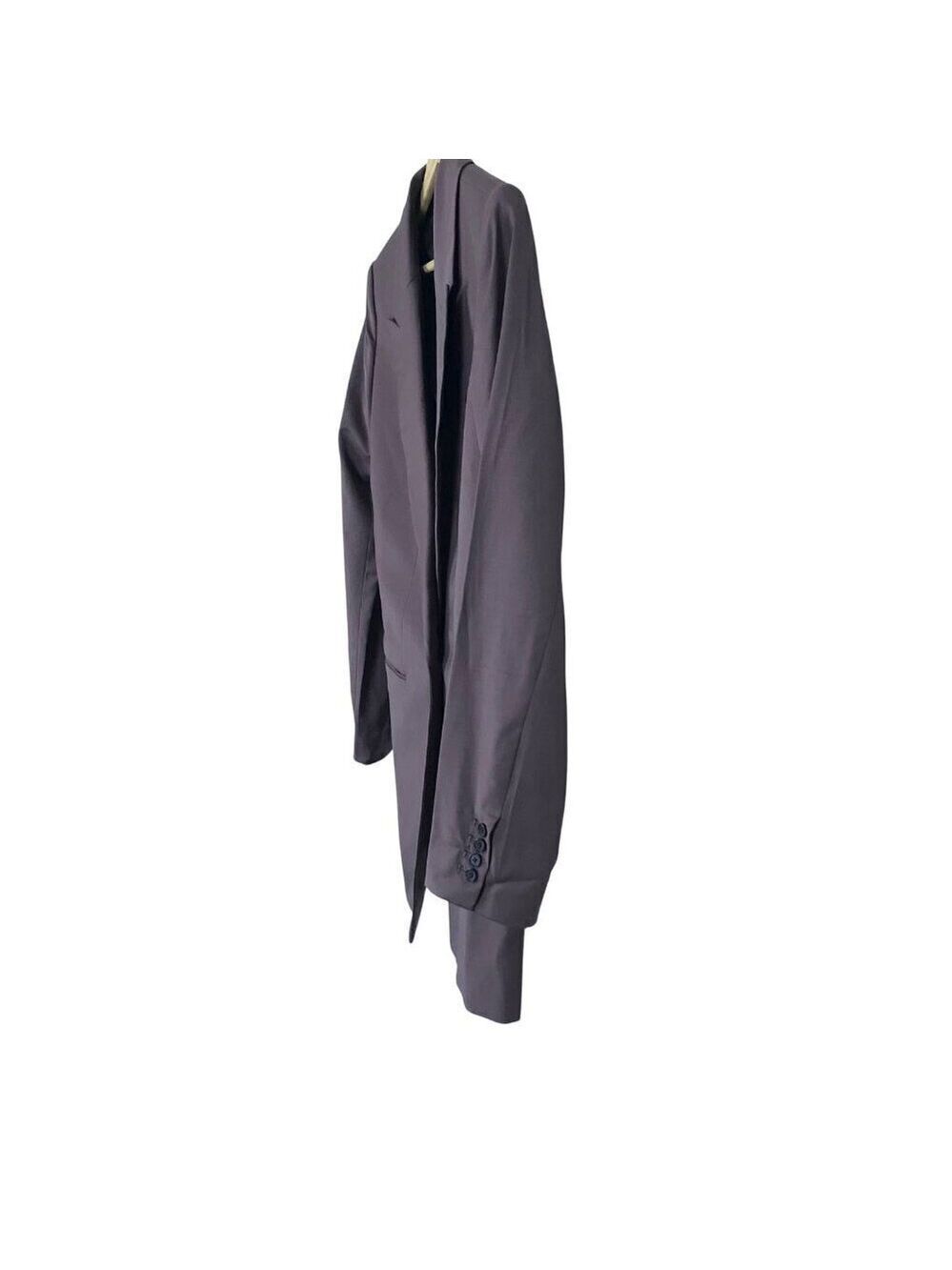 Aritzia Wilfred Belcastel Blazer Jacket Oversized Brown Tailored Women's Medium - Picture 5 of 8